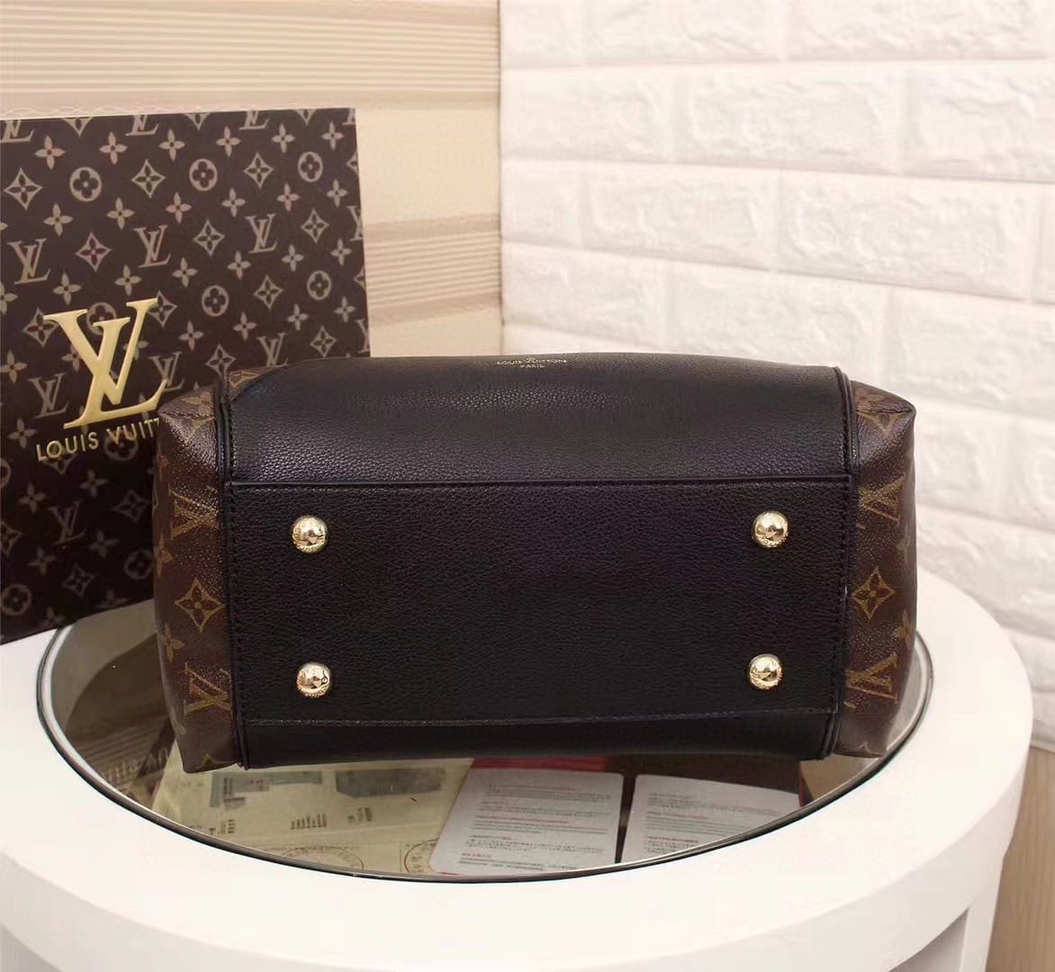 Top Quality Kimono MM Tote Bag Monogram Canvas Black For Women, WoHandbag Shoulder Bags 15.4in/39cm Top Quality M41855