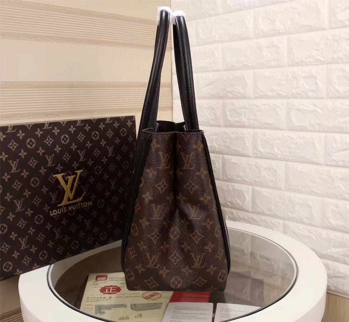 Top Quality Kimono MM Tote Bag Monogram Canvas Black For Women, WoHandbag Shoulder Bags 15.4in/39cm Top Quality M41855