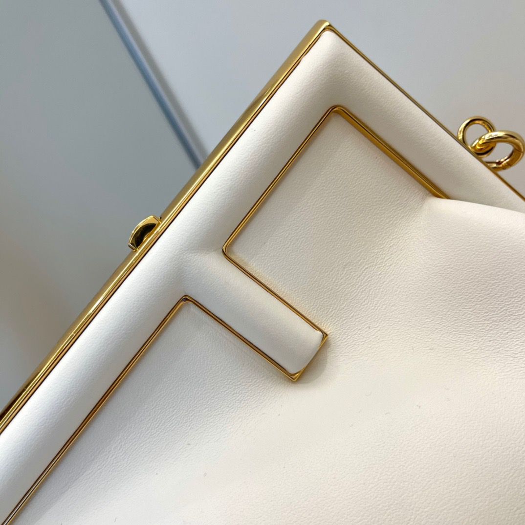 FI First Small White For Women, HandBags, Shoulder And Crossbody Bags 10.2in/26cm FF 8BP129ATop QualityEF1C76