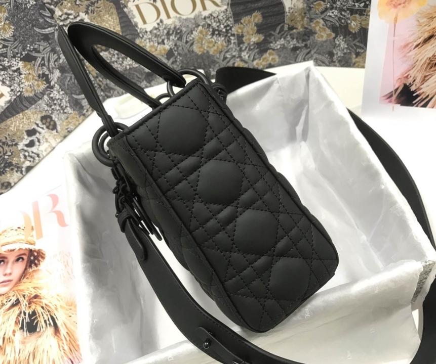 Top Quality Mini Lady Bag Spring/Summer Collection, Black, For Women Womens Handbags, 24cm CD