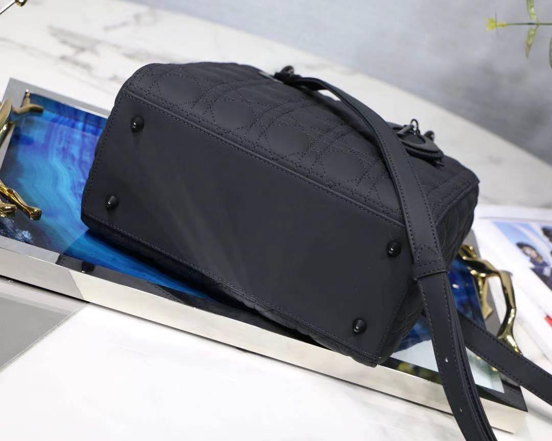 Top Quality Mini Lady Bag Spring/Summer Collection, Black, For Women Womens Handbags, 24cm CD