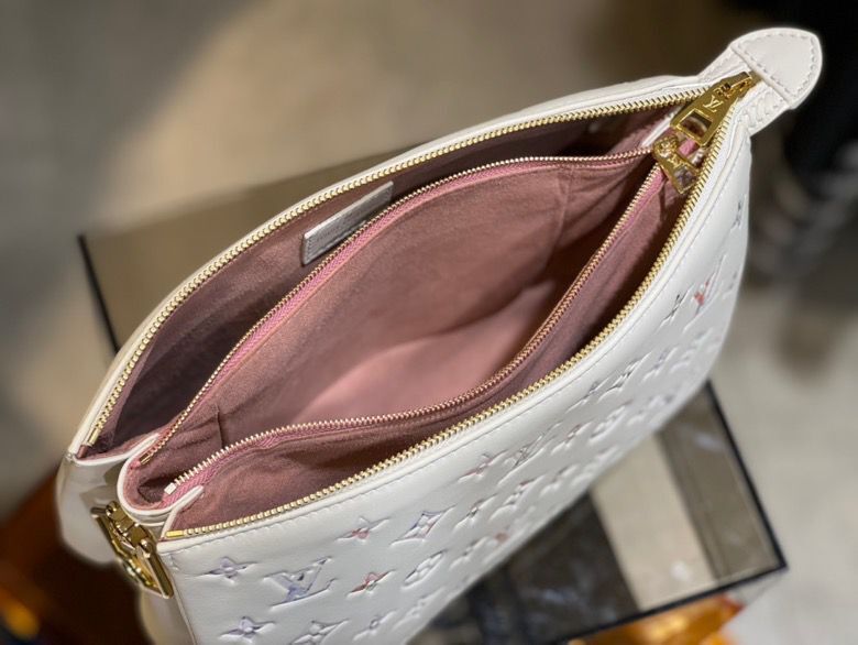 Top Quality Coussin PM Puffy White For Women,  Shoulder And Crossbody Bags 10.2n/26cm Top Quality M21209
