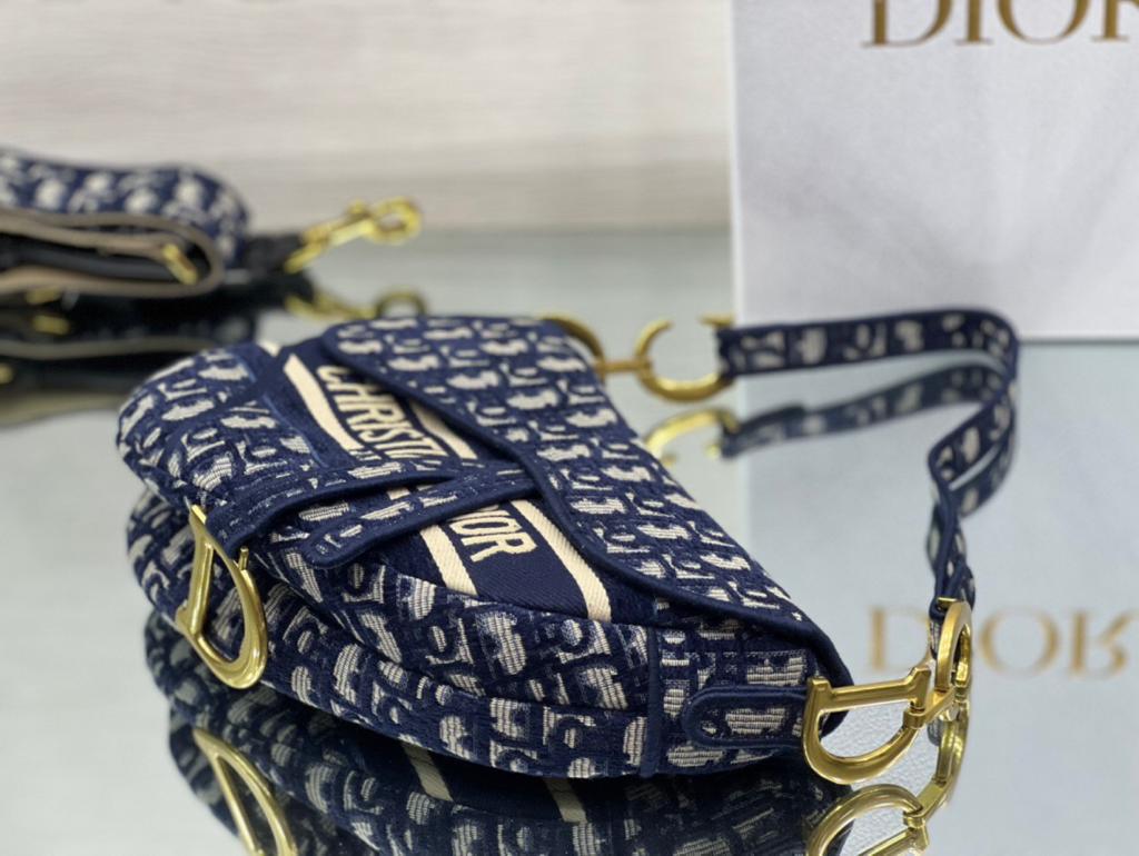 Top Quality Saddle Bag Blue For Women 10in/26cm CD M0446CTZQ_M928