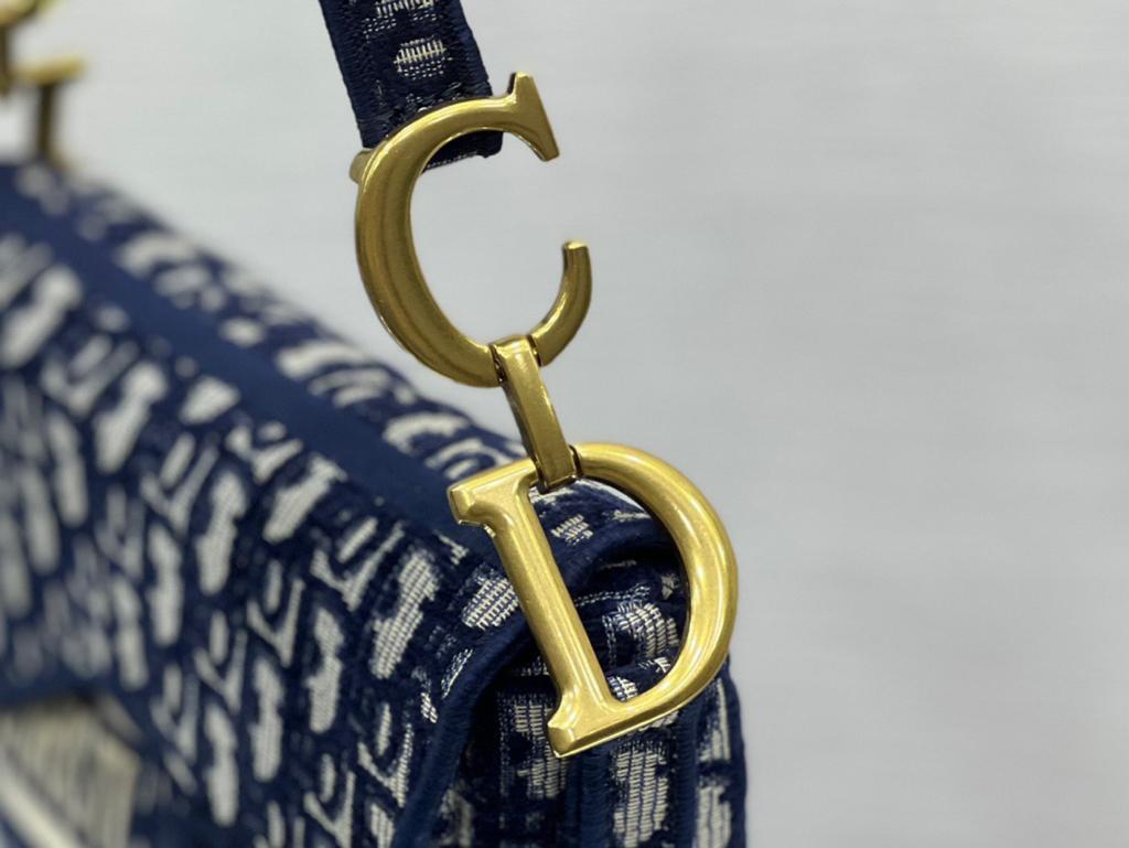 Top Quality Saddle Bag Blue For Women 10in/26cm CD M0446CTZQ_M928