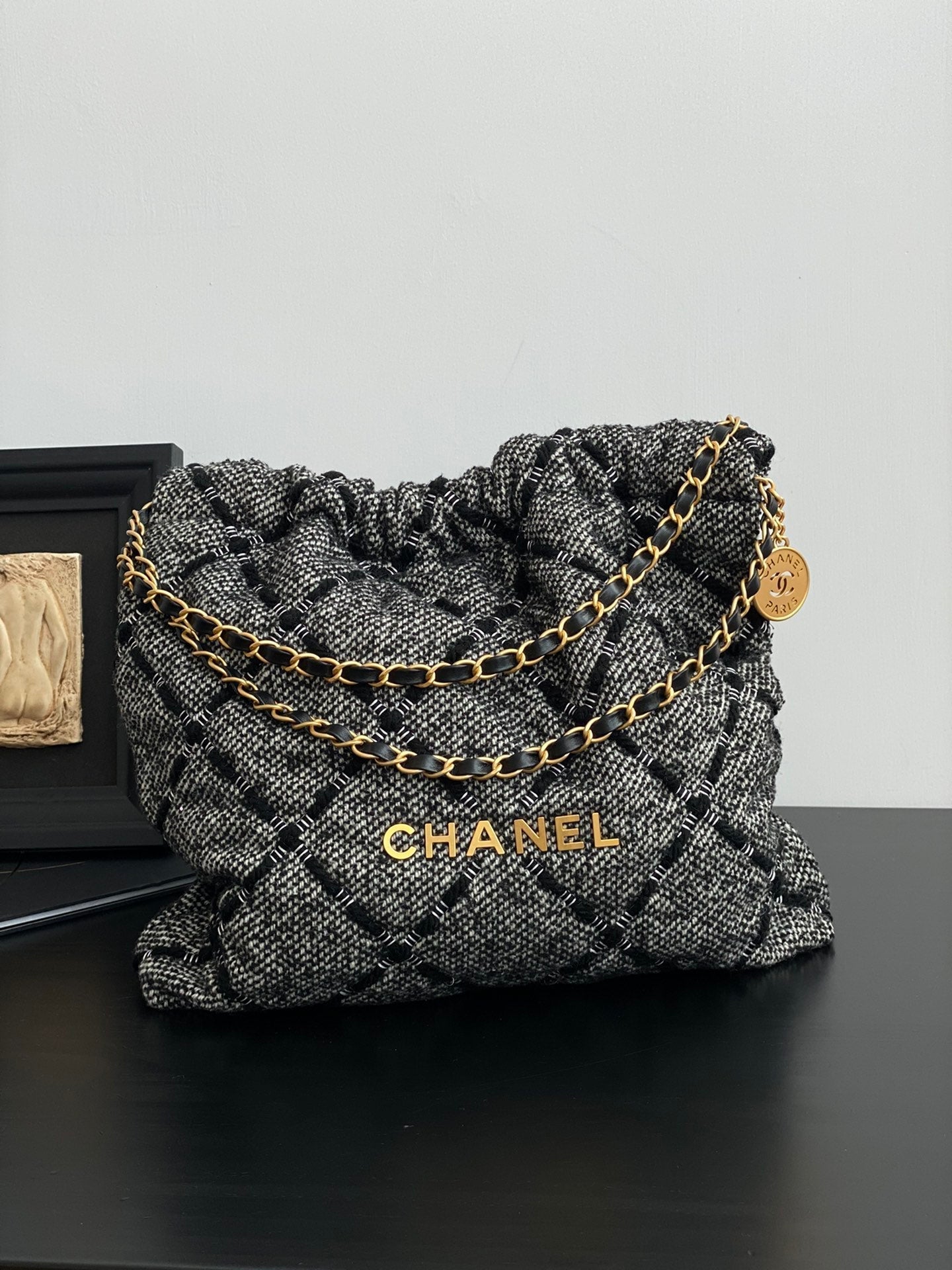 CHL 22 Handbag Grey For Women Bags 15in/38cm AS3261 B09280 ND265