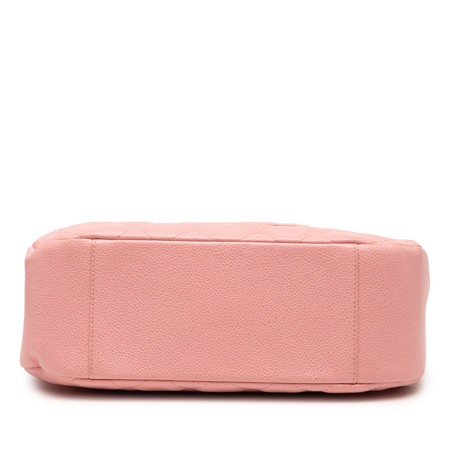 Pink Chanel Quilted Caviar Timeless Shoulder Bag