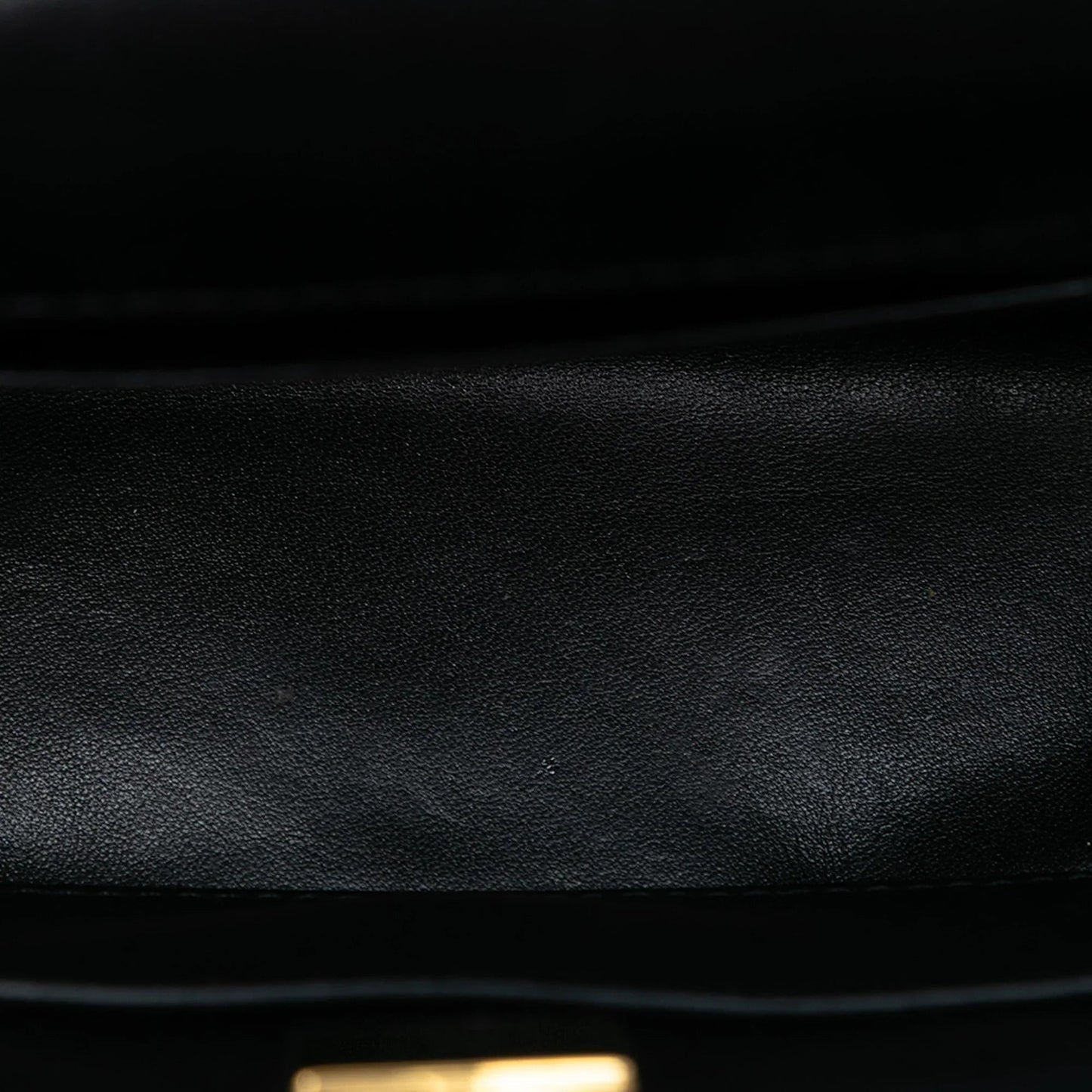 Black Chanel Mini Square Classic Goatskin Single Flap Crossbody Bag