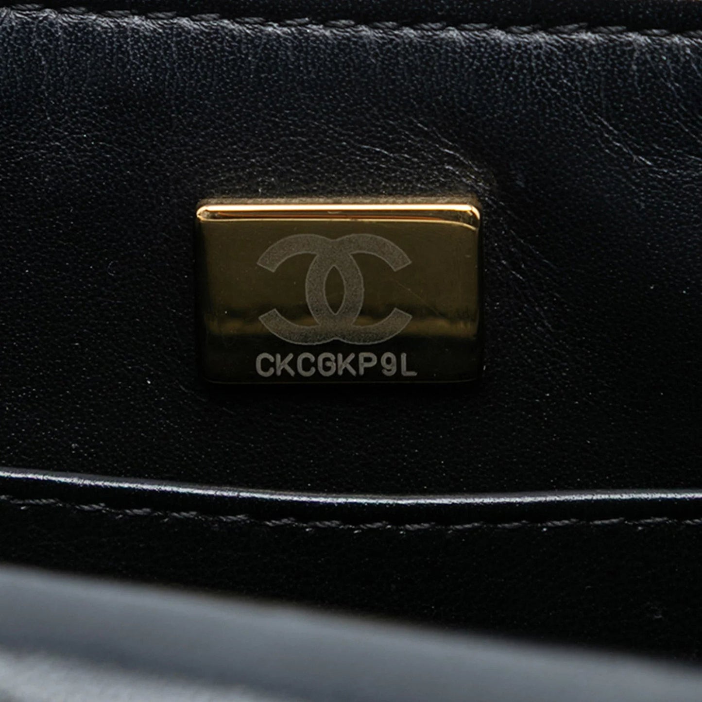 Black Chanel Mini Square Classic Goatskin Single Flap Crossbody Bag
