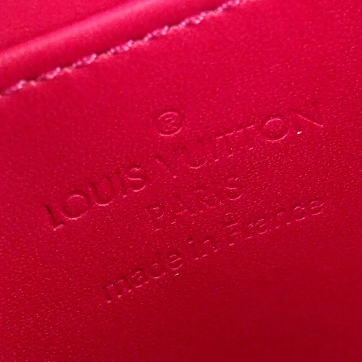 Pink Louis Vuitton Monogram Vernis Ikat Zippy Coin Purse