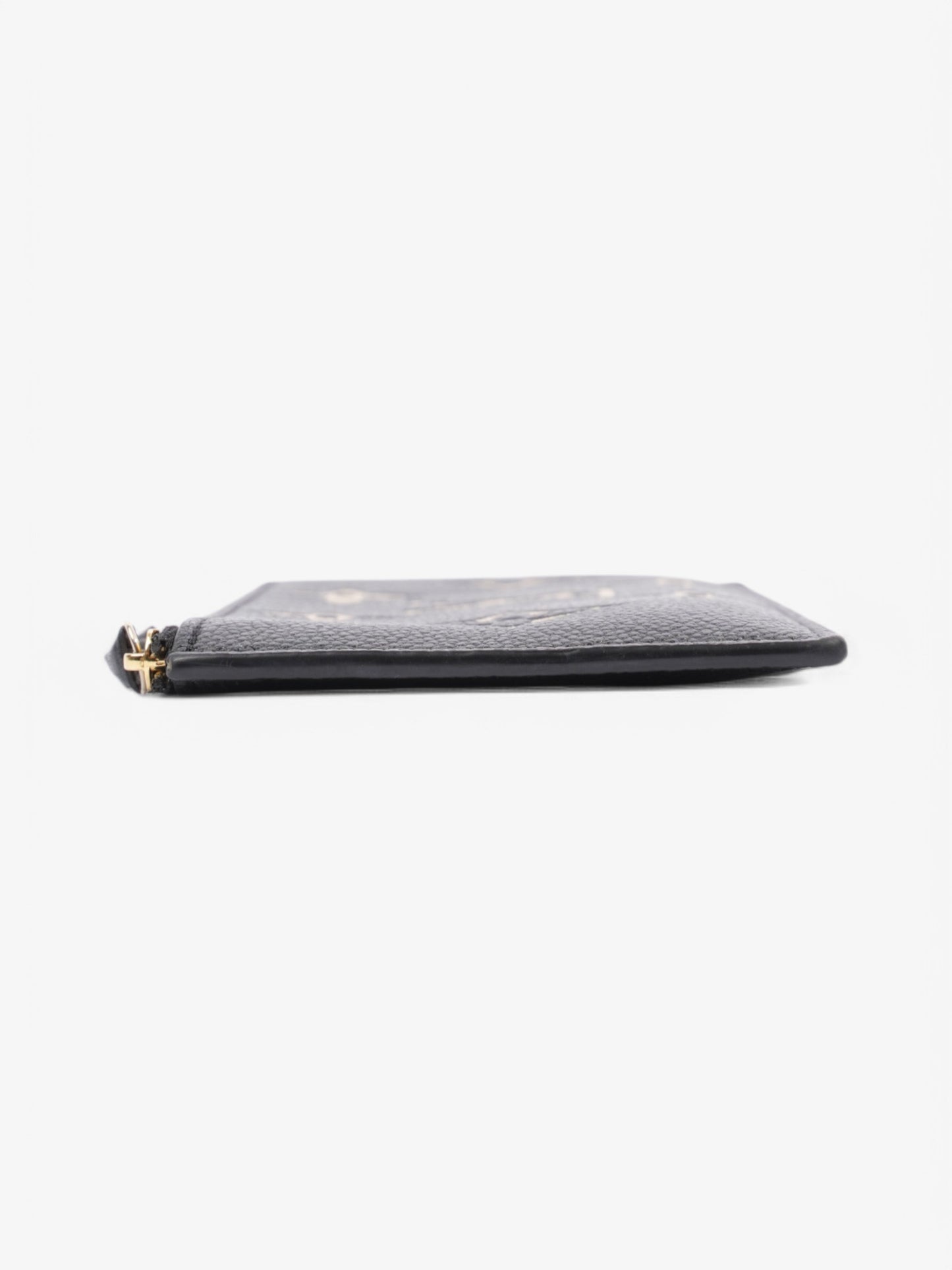 Louis Vuitton Pochette Fèlicie Pouch Black / Beige  Leather
