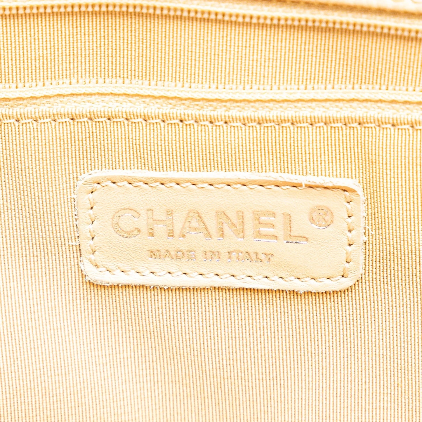 Brown Chanel Caviar Grand Shopping Tote