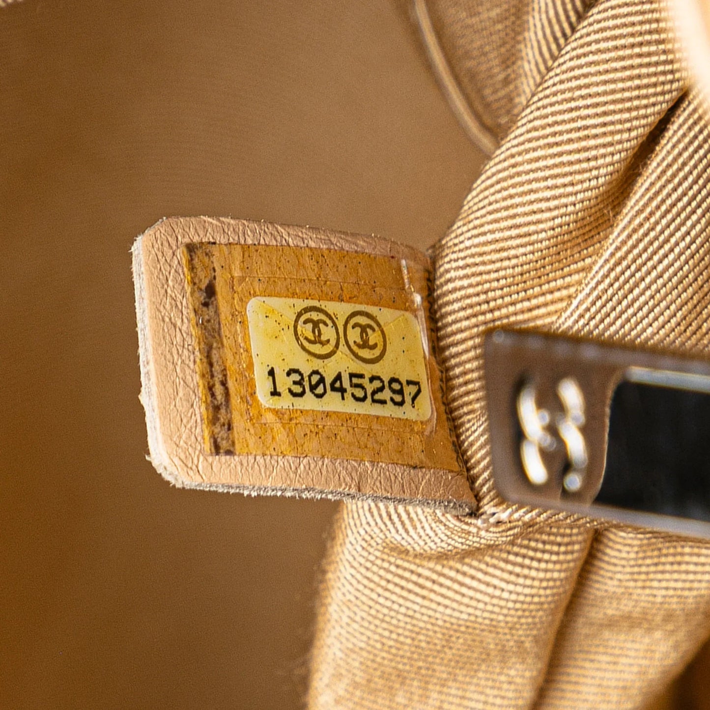 Brown Chanel Caviar Grand Shopping Tote