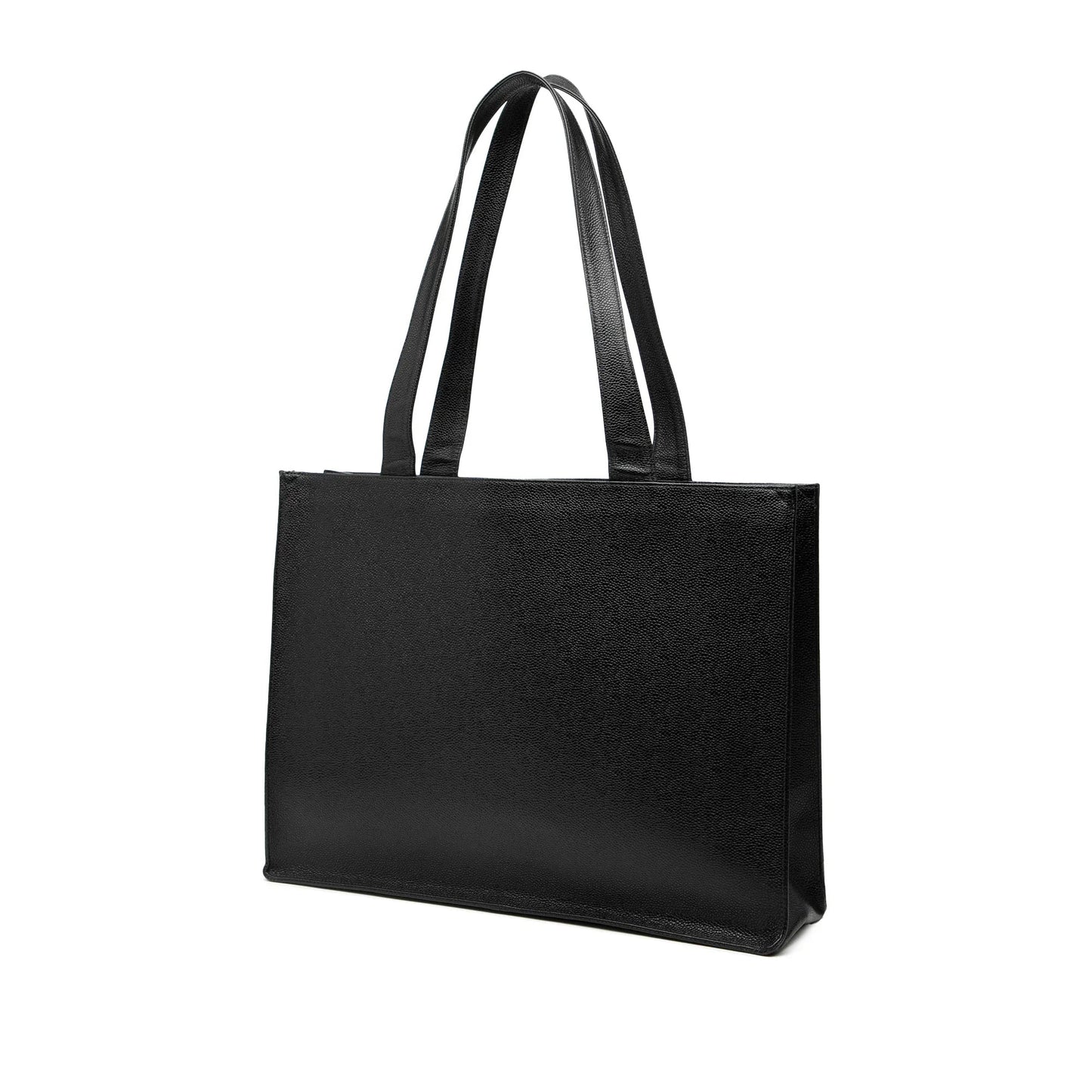 Black Chanel CC Caviar Tote