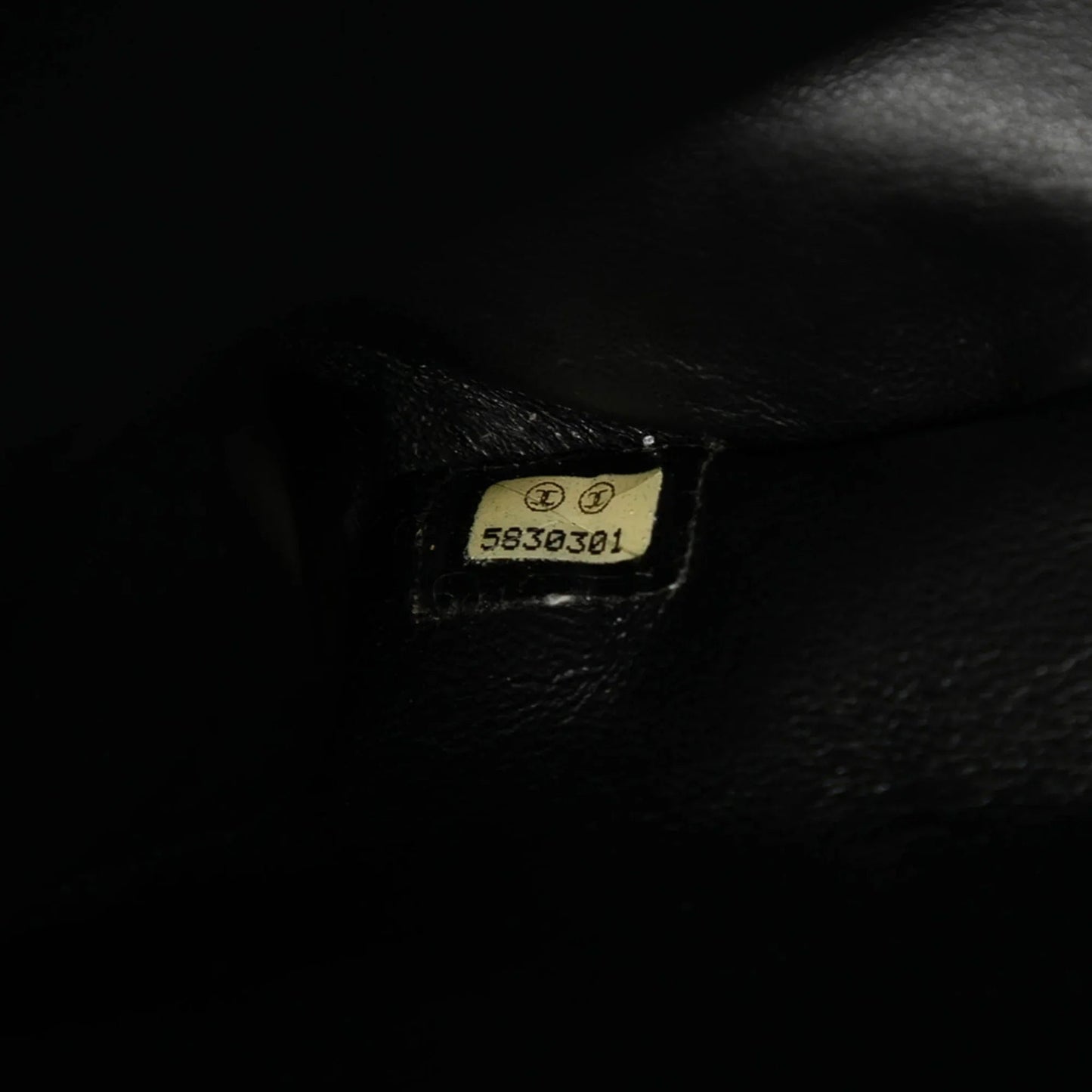 Black Chanel CC Caviar Tote