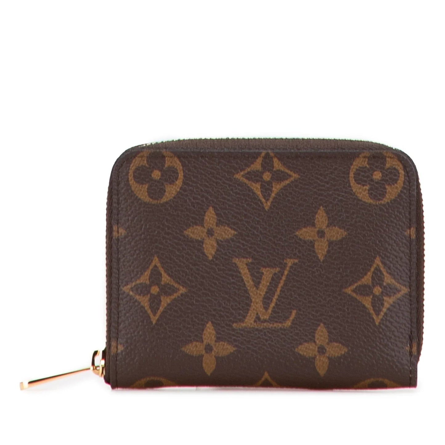 Brown Louis Vuitton Monogram Zippy Coin Purse