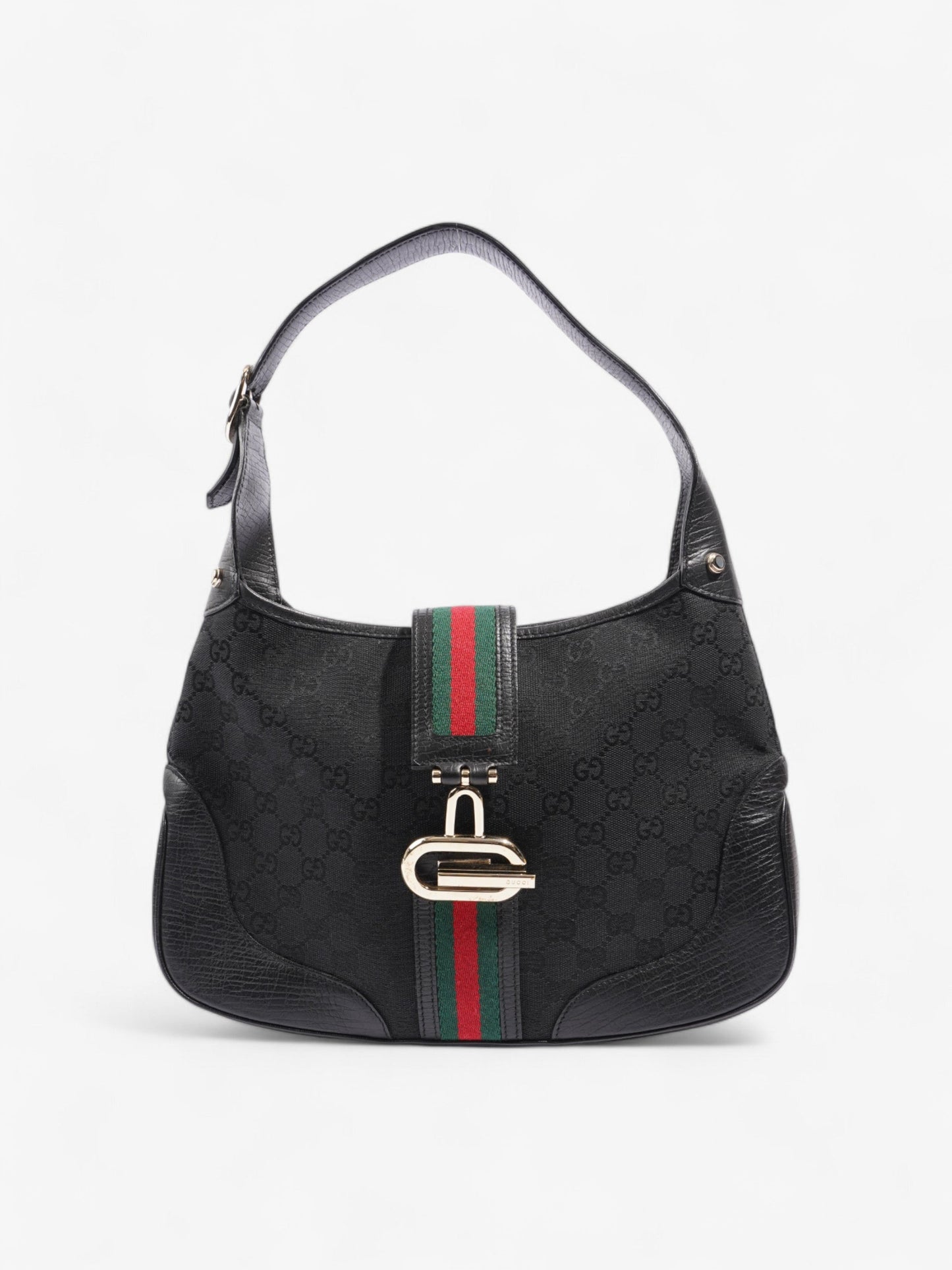 Gucci   Jackie Black Canvas