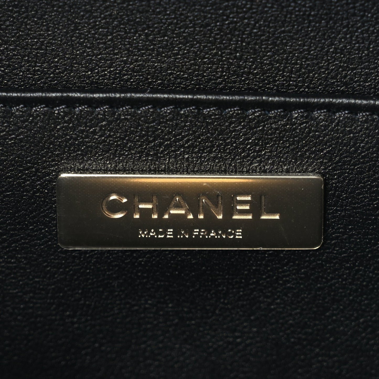 Chanel Lambskin Quilted Coco  Bag Black