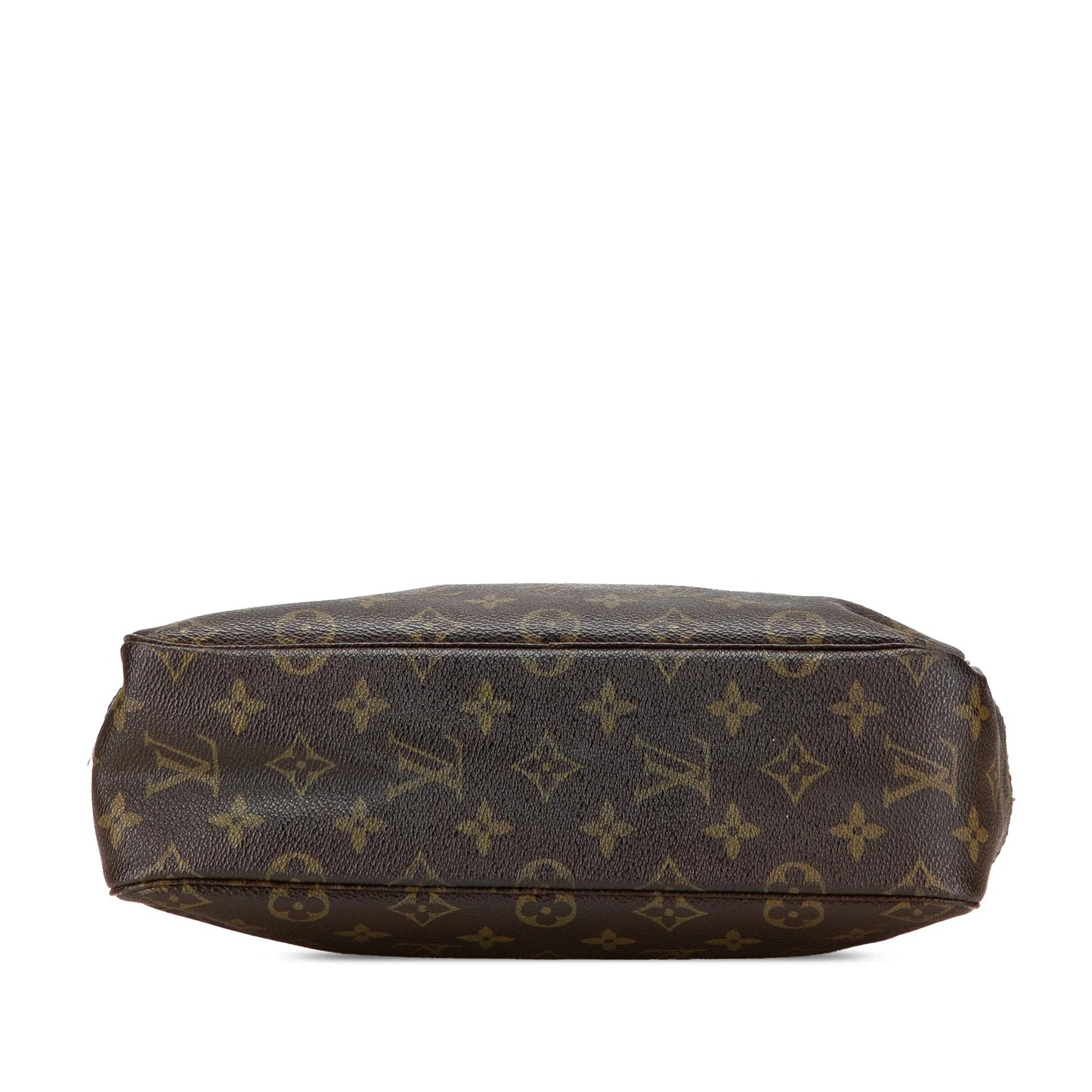 Brown Louis Vuitton Monogram Trousse Toilette 28 Clutch Bag