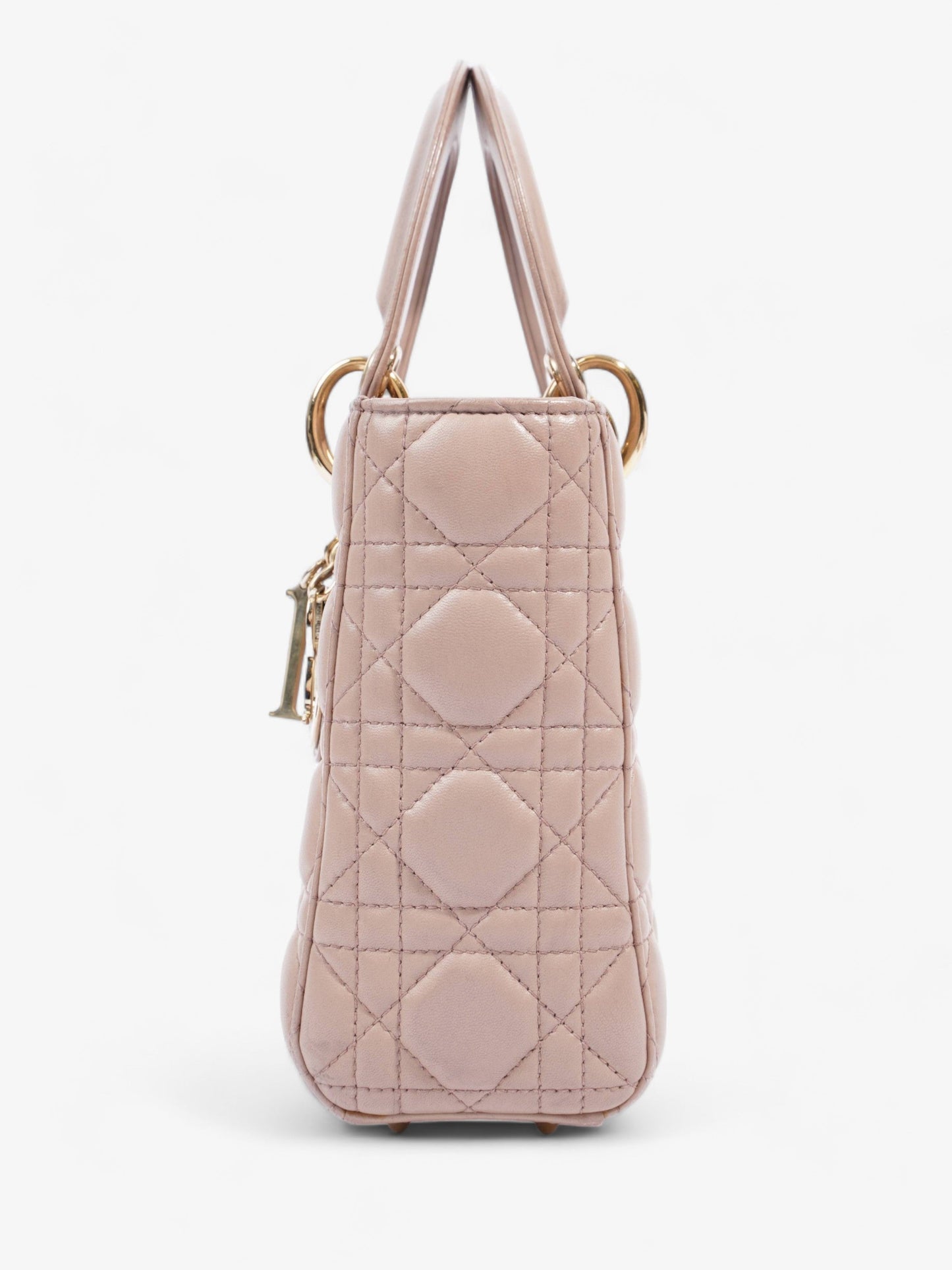 Lady Dior My ABCDior Blush Lambskin Leather Small