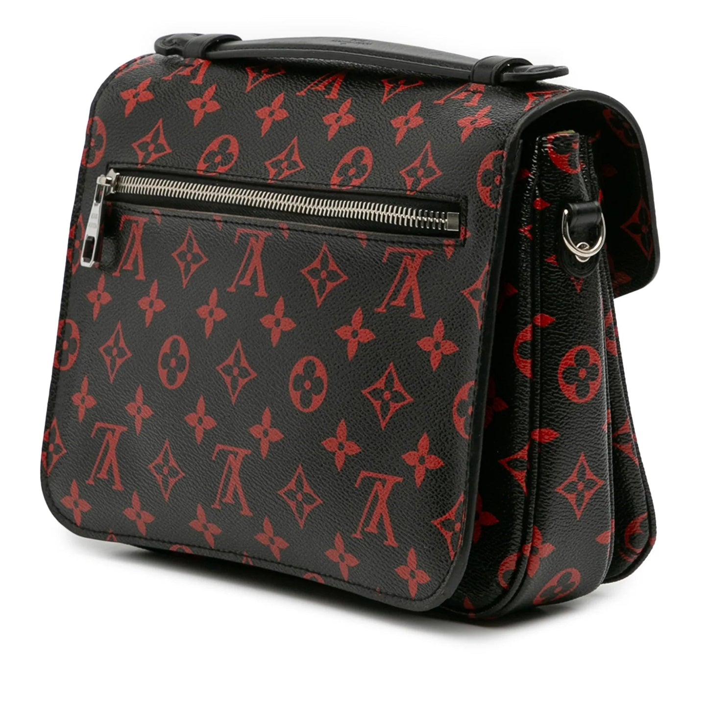 Black Louis Vuitton Monogram Infrarouge Pochette Metis Satchel