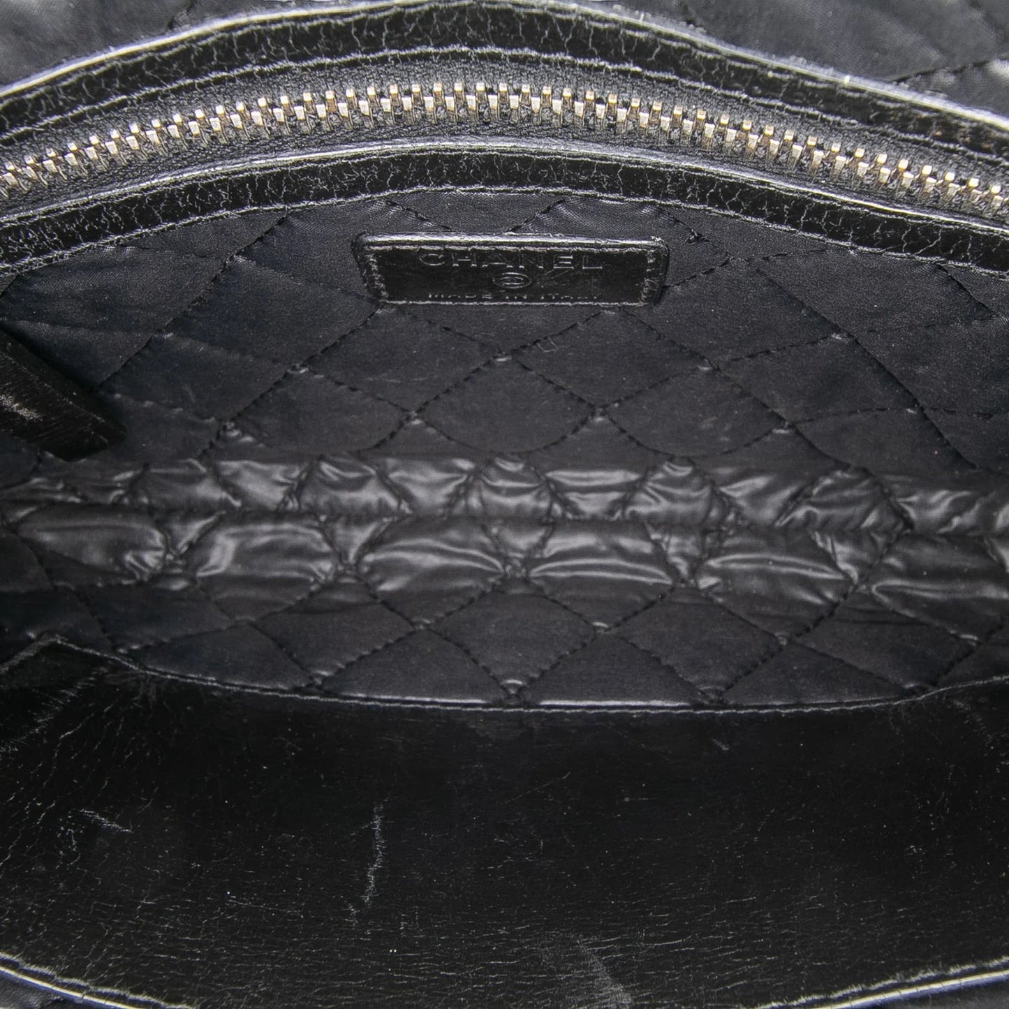 Black Chanel Lambskin Votez Coco Clutch