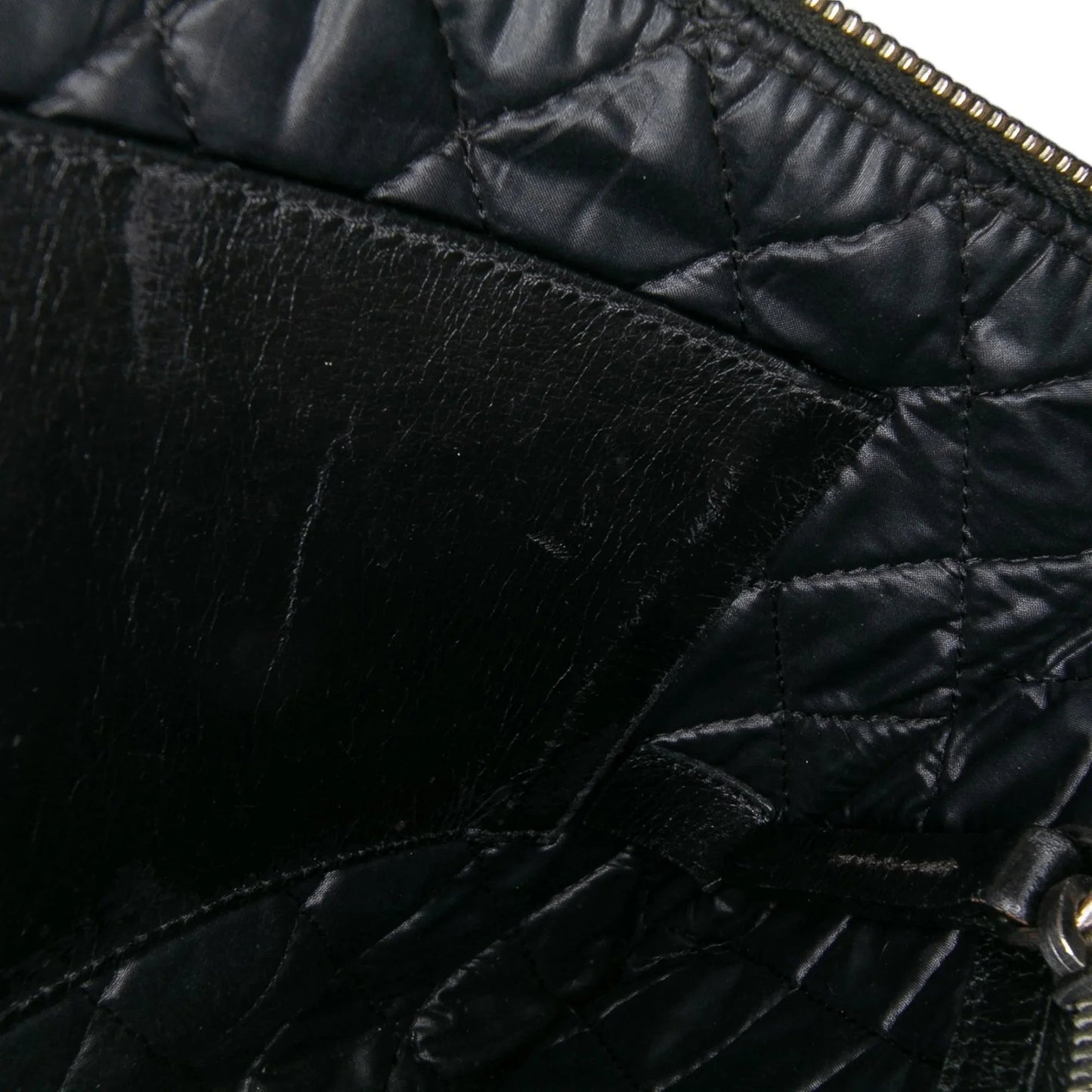 Black Chanel Lambskin Votez Coco Clutch