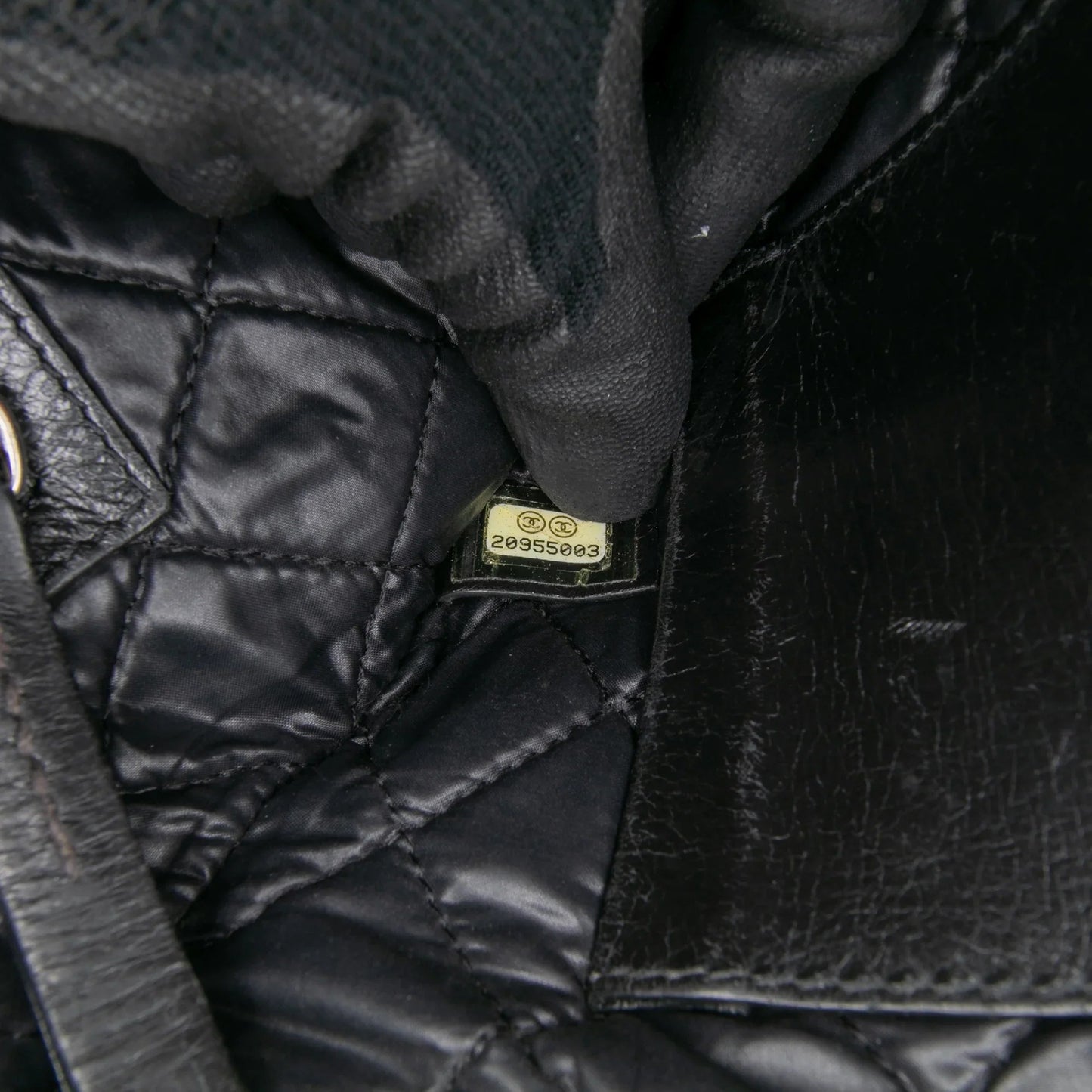Black Chanel Lambskin Votez Coco Clutch