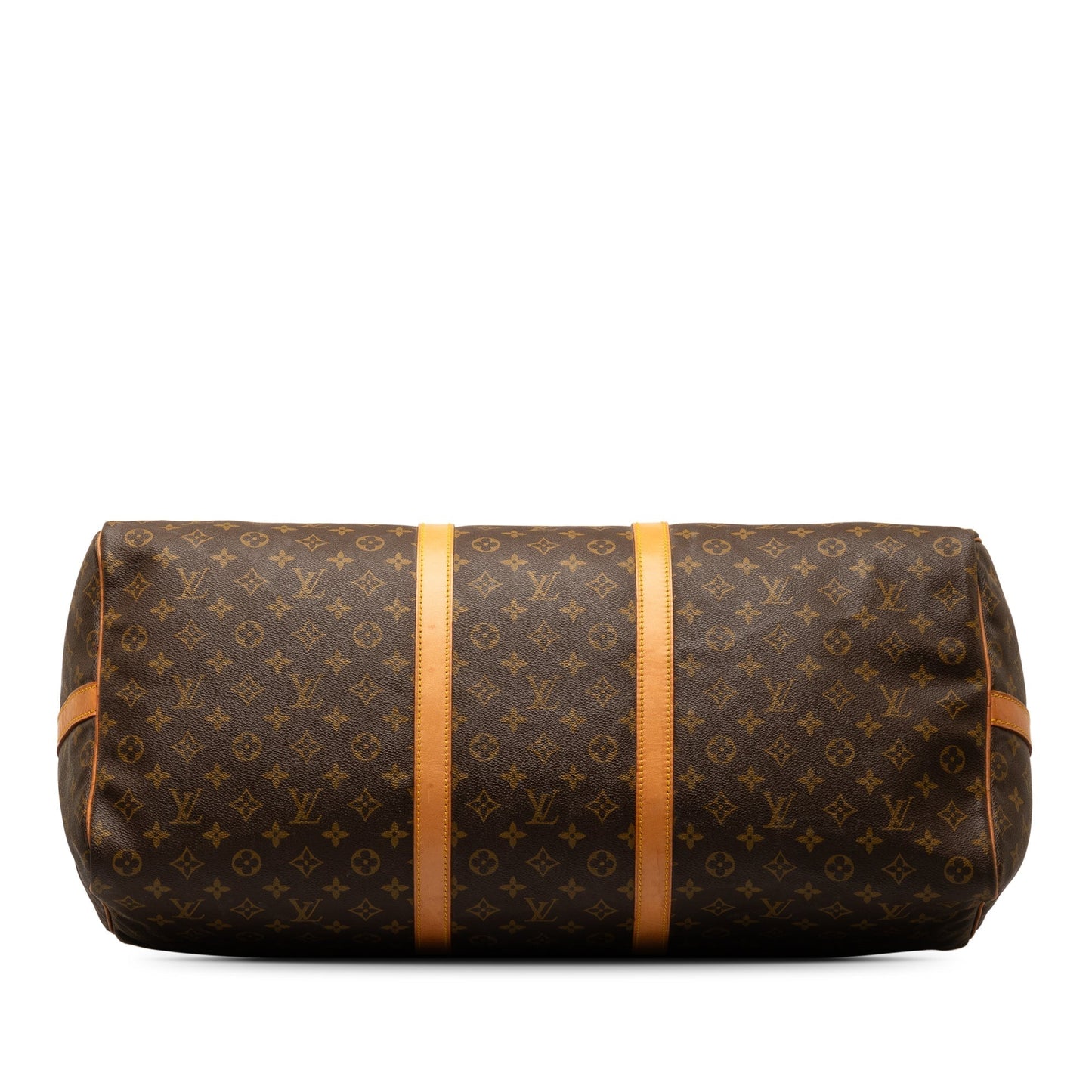 Brown Louis Vuitton Monogram Keepall Bandouliere 60 Travel Bag