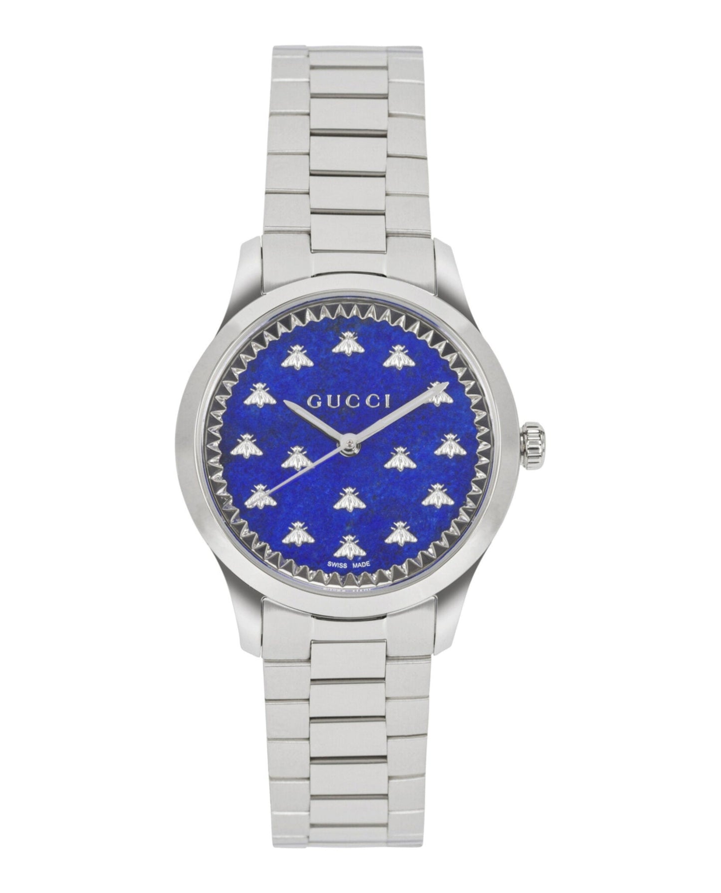 Gucci Womens  Stainless Steel 32mm Bracelet Fashion Watch