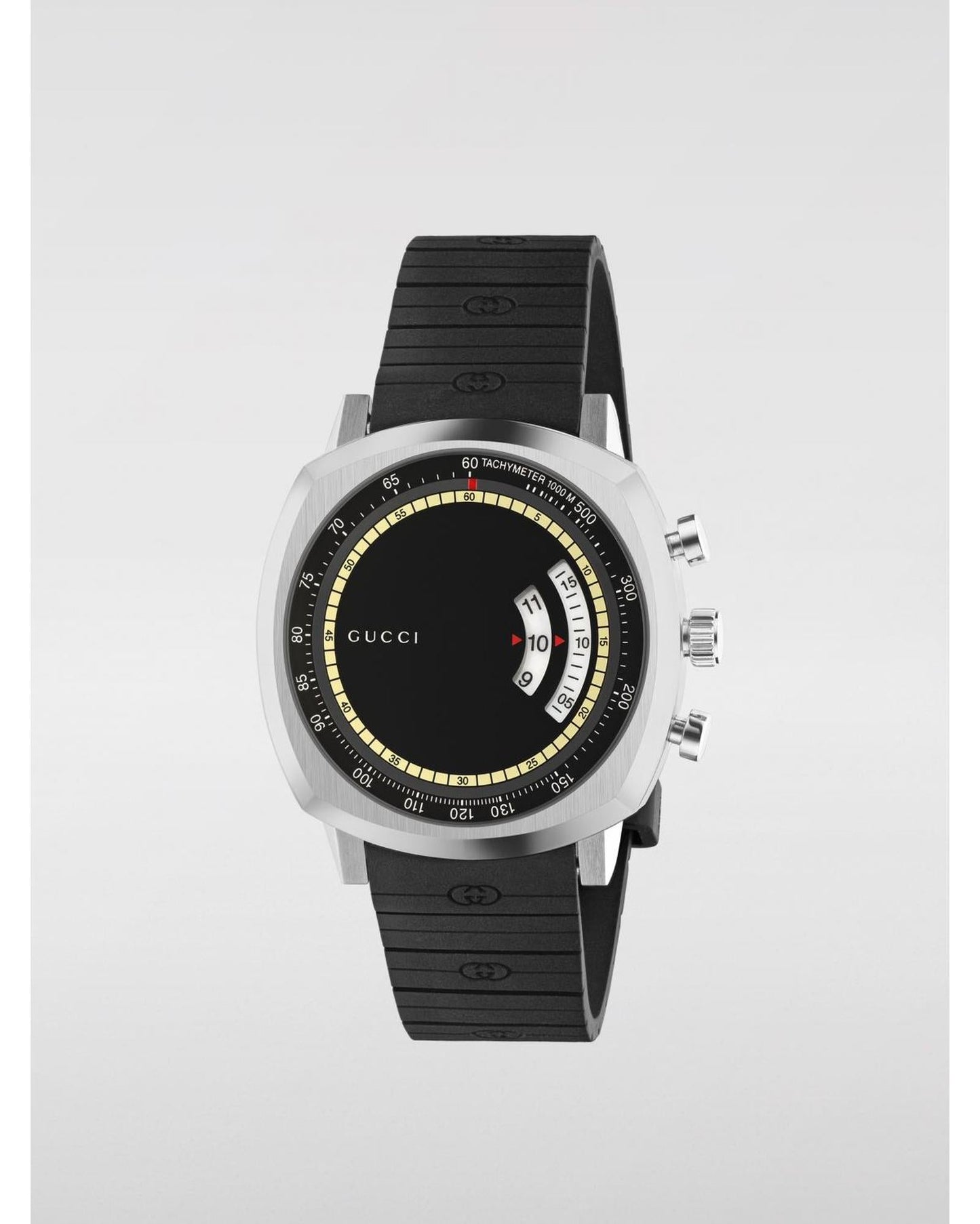 Gucci 25H Black Dial Watch Men Wrist Watches