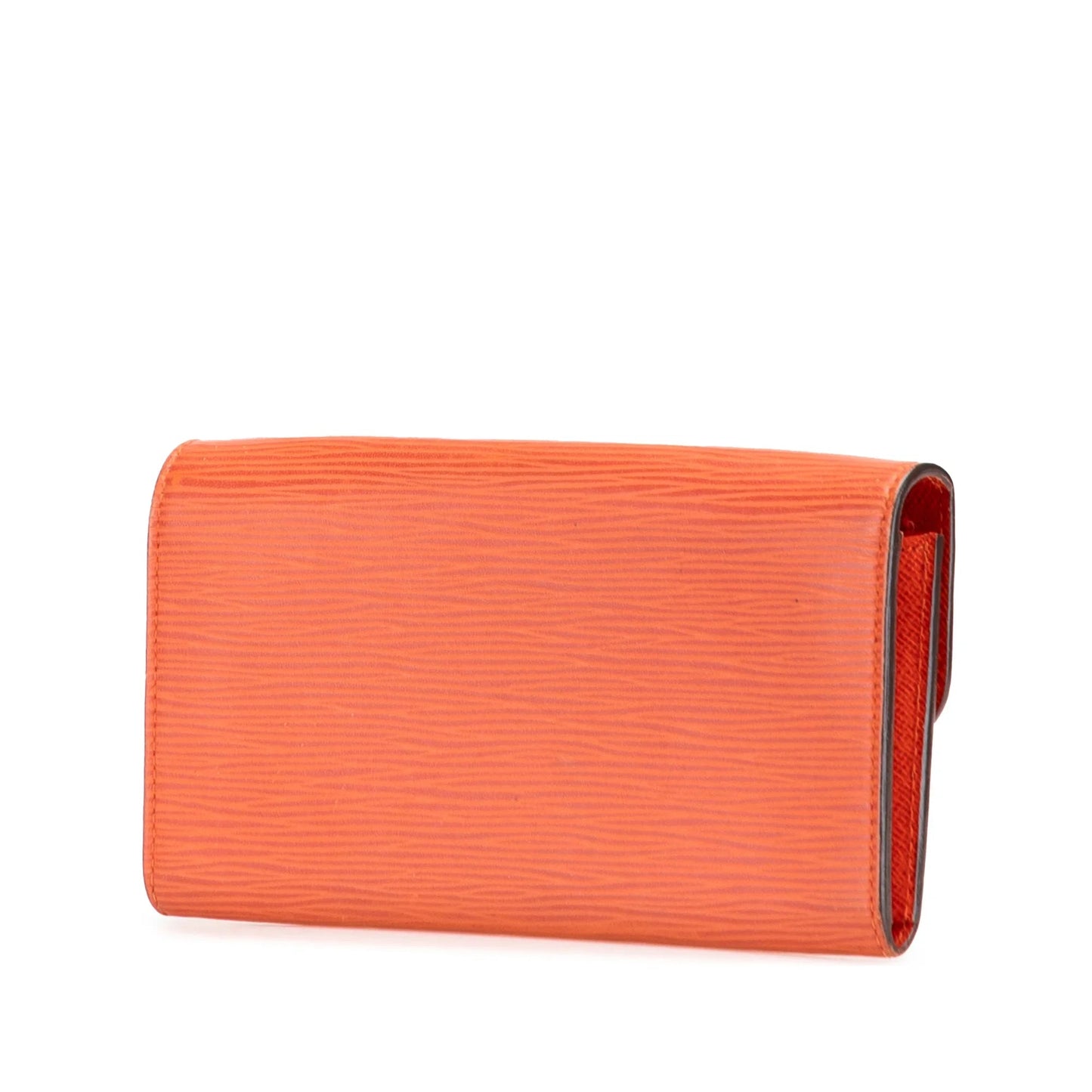 Orange Louis Vuitton Epi Emilie Wallet