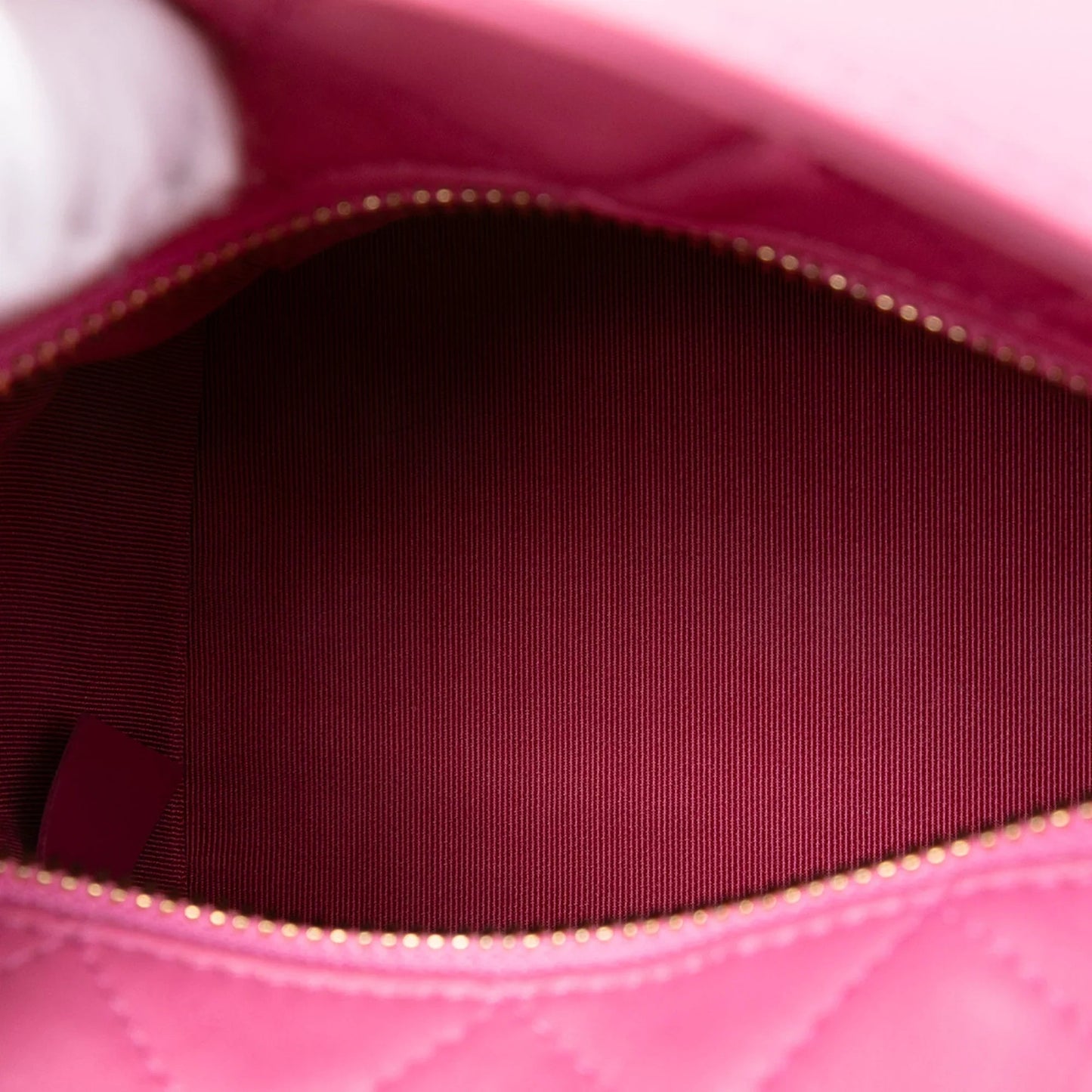 Pink Chanel Small Quilted Lambskin Perfect Meeting Hobo Bag Satchel