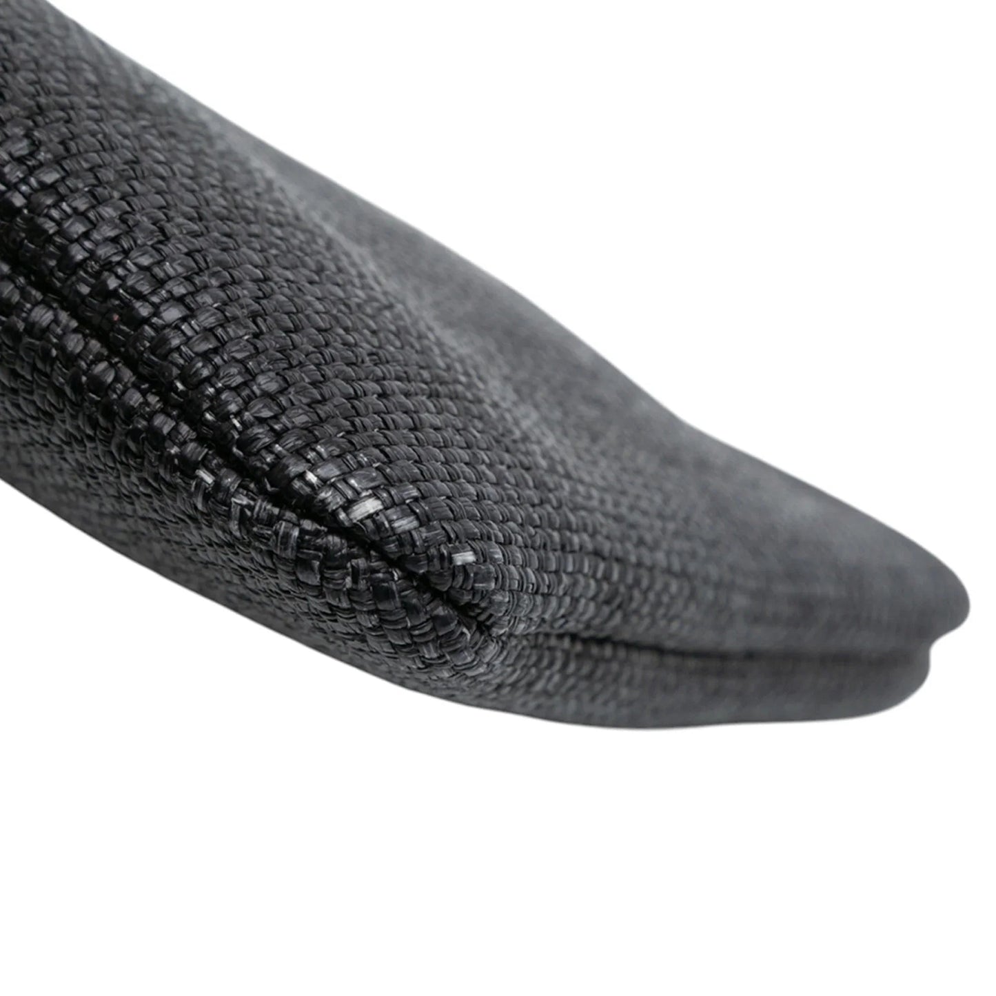 Black Chanel Medium Straw Deauville O Case Clutch
