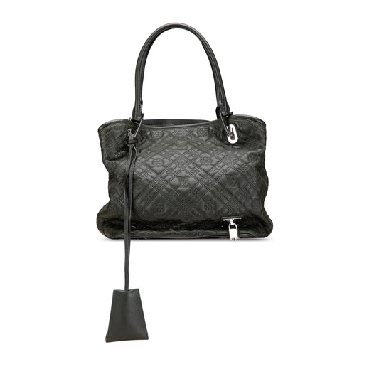 Green Louis Vuitton Monogram Lambskin Antheia Lilia PM Tote Bag