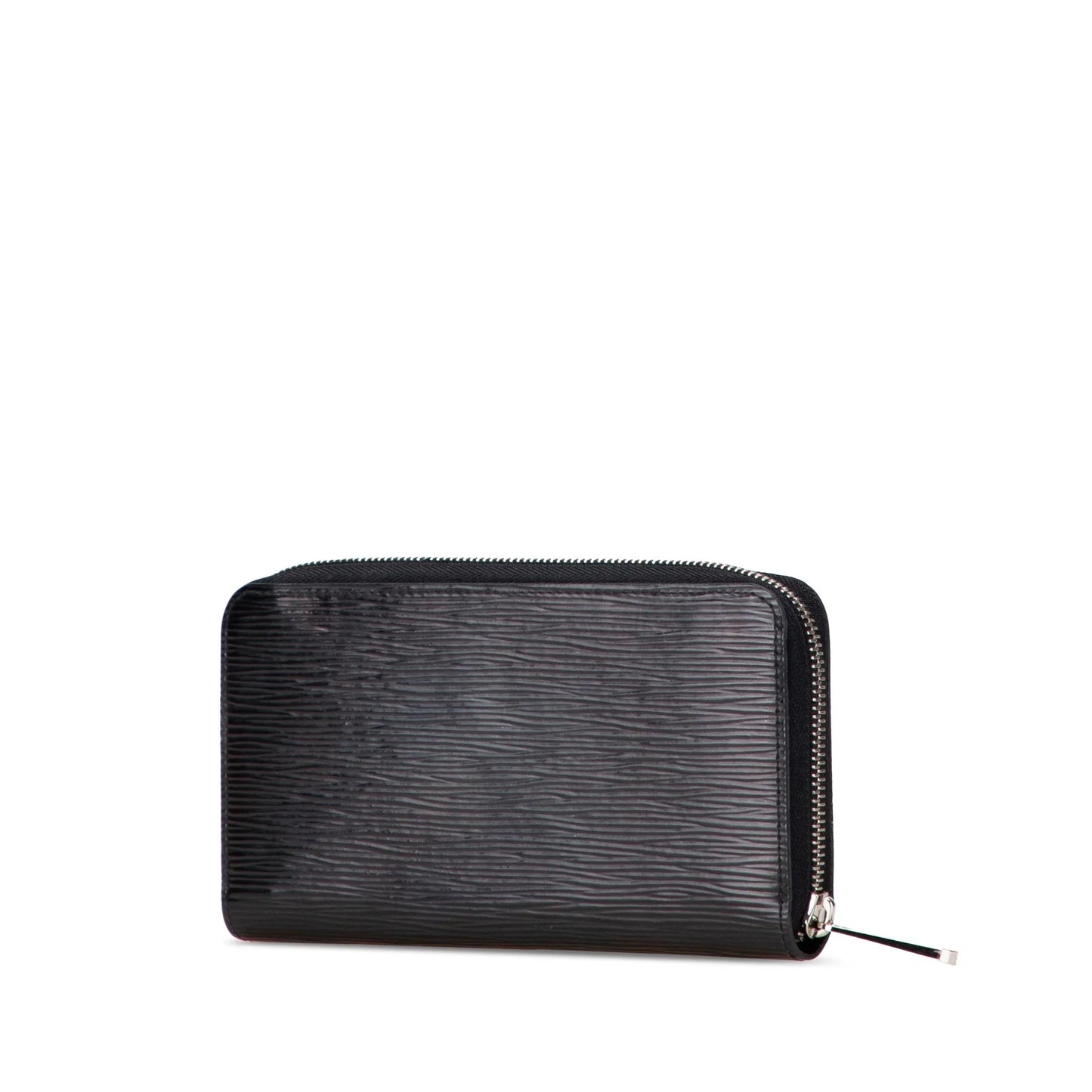 Black Louis Vuitton Epi Zippy Long Wallet