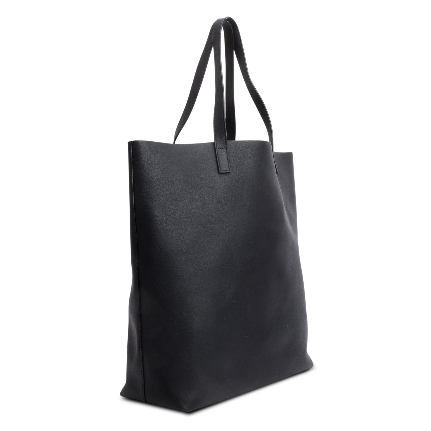 Saint Laurent Black Calfskin North-South Shopping Tote