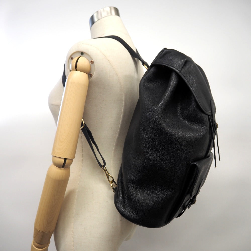 HERMES Backpack Buffl black Sac A Dos Baden mens  d