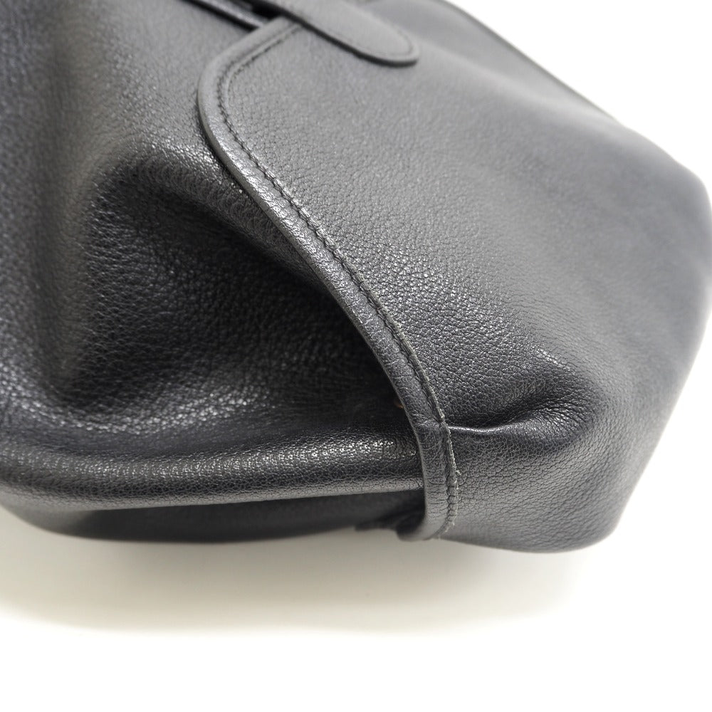 HERMES Backpack Buffl black Sac A Dos Baden mens  d