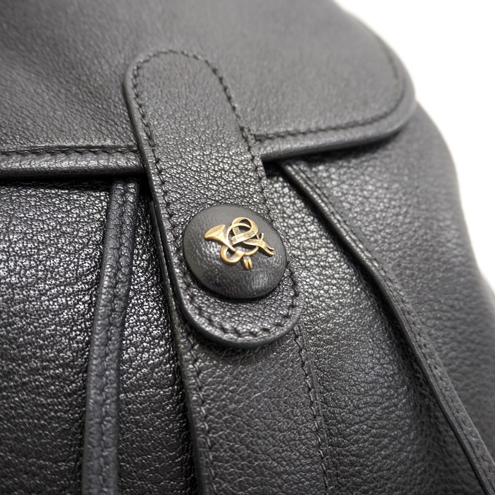 HERMES Backpack Buffl black Sac A Dos Baden mens  d