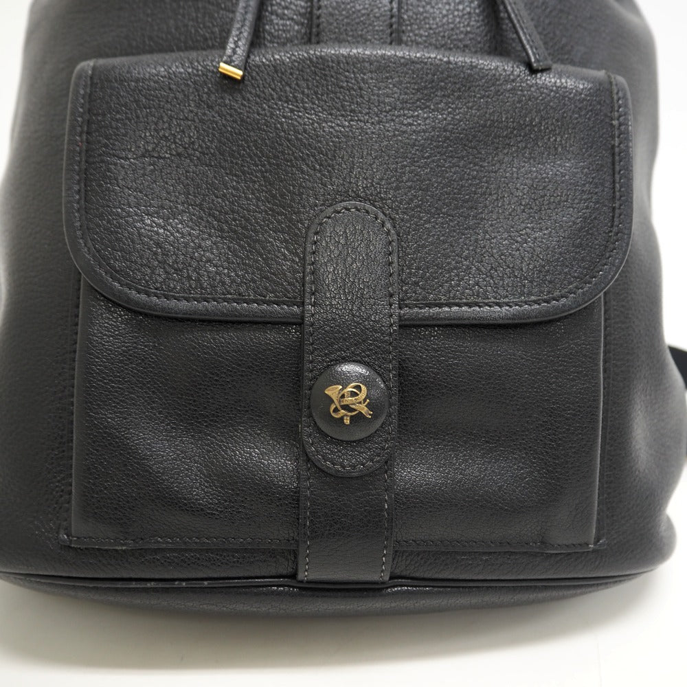 HERMES Backpack Buffl black Sac A Dos Baden mens  d