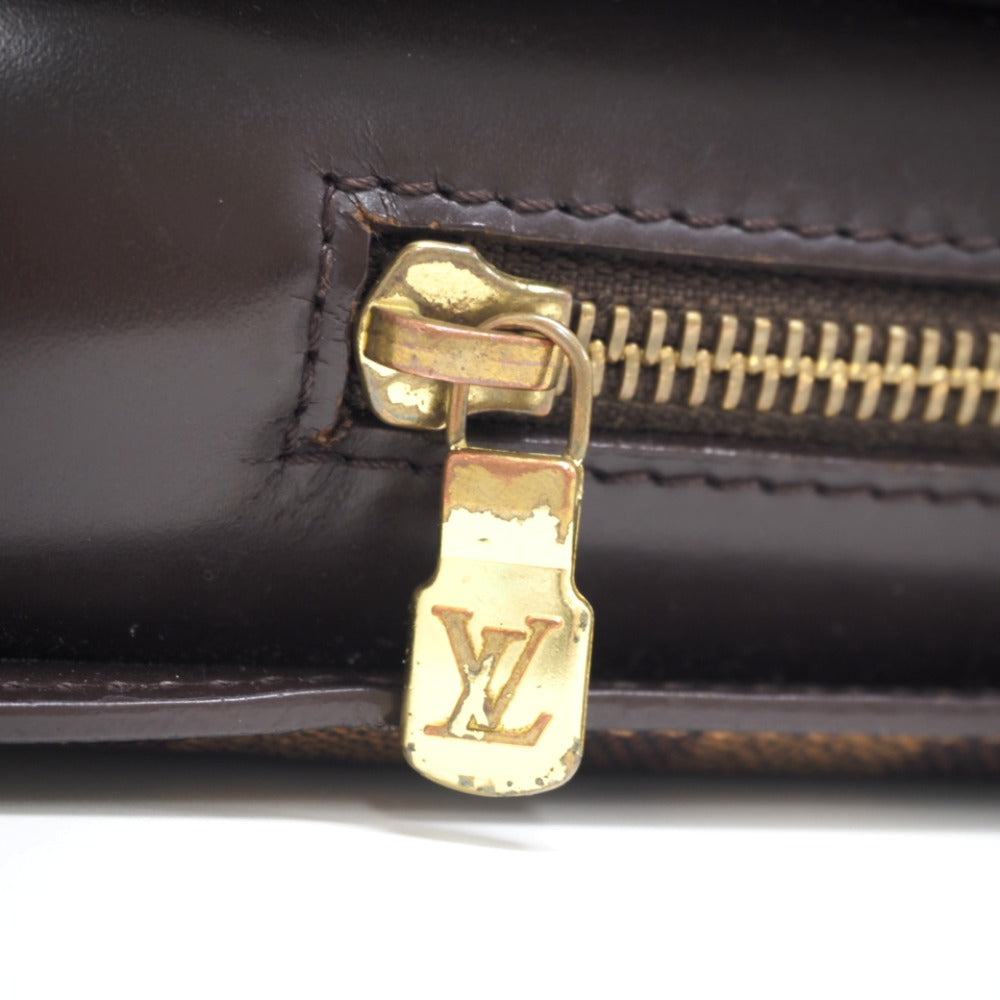 LOUIS VUITTON business bag N51993 leather Brown Clutch bag Damier Saint Louis mens  d