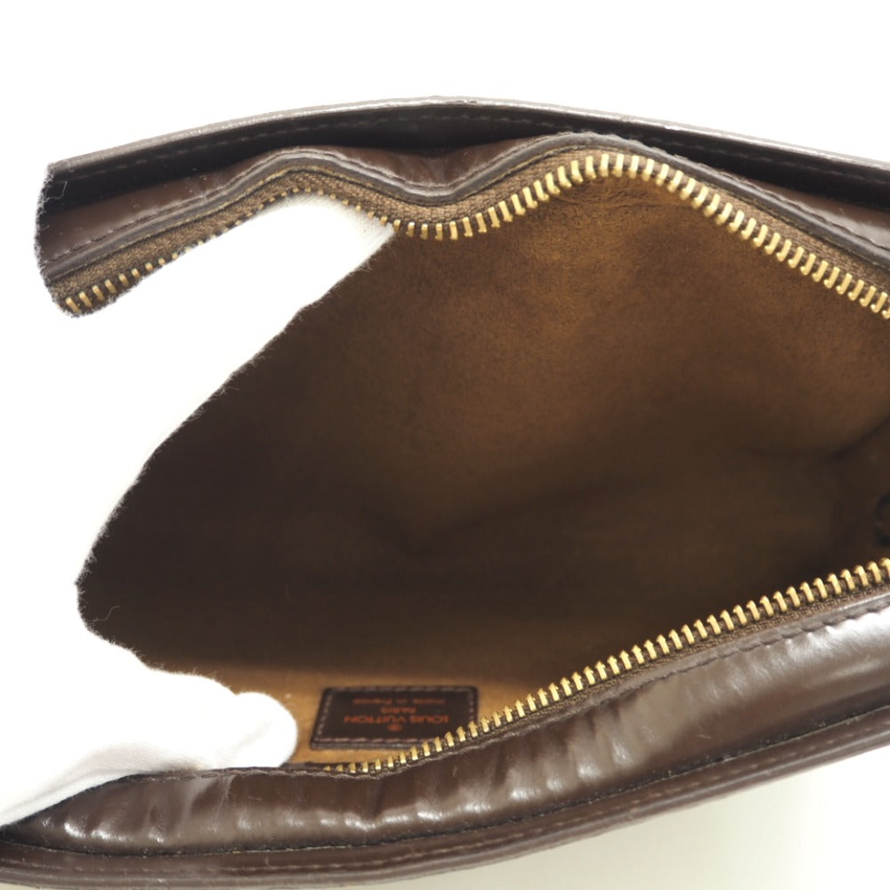 LOUIS VUITTON business bag N51993 leather Brown Clutch bag Damier Saint Louis mens  d