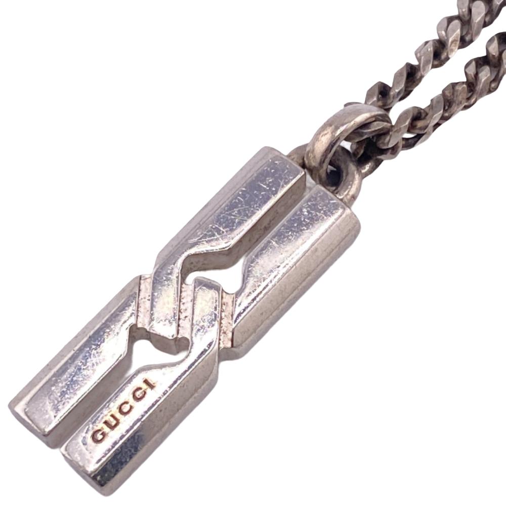 GUCCI Necklace Silver925 Silver 925 21.9g Infinity knot Women