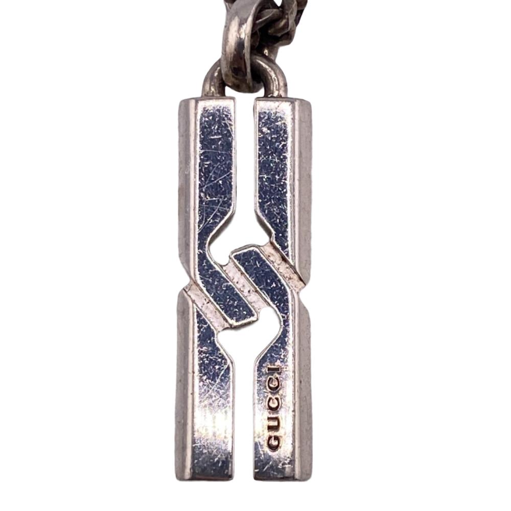 GUCCI Necklace Silver925 Silver 925 21.9g Infinity knot Women