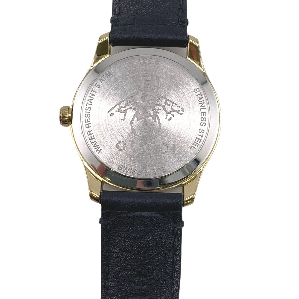 GUCCI Watches Gold Plated gold Quartz QZ Shell Dial G timeless Women