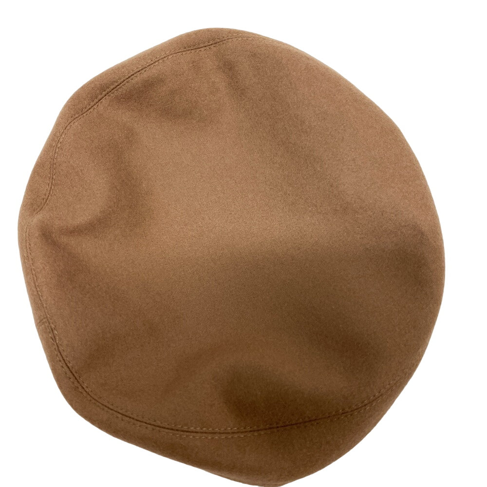 HERMES beret Brown diamond Brown Serie Women(Unisex) 57  d
