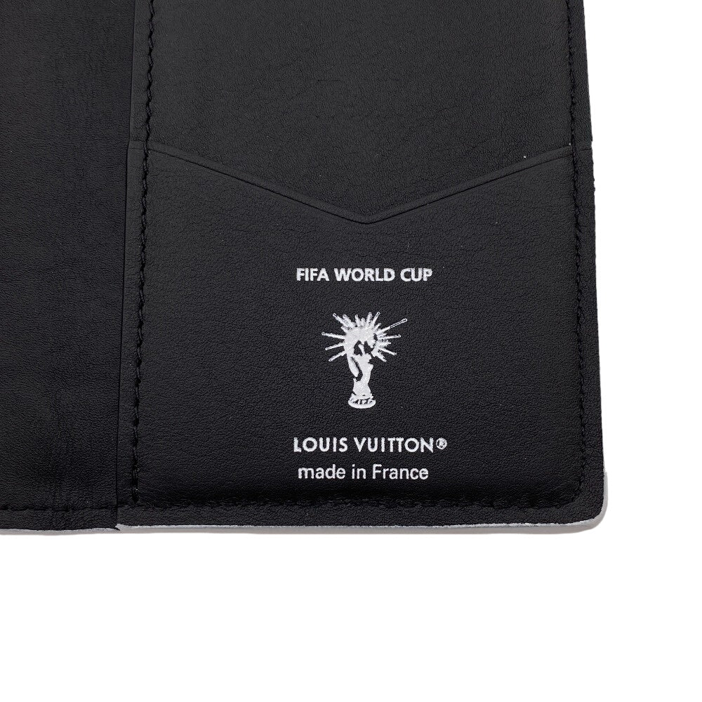 LOUIS VUITTON Card Case M81732 leather black Taurillon Clemence Organizer De Poch mens  d