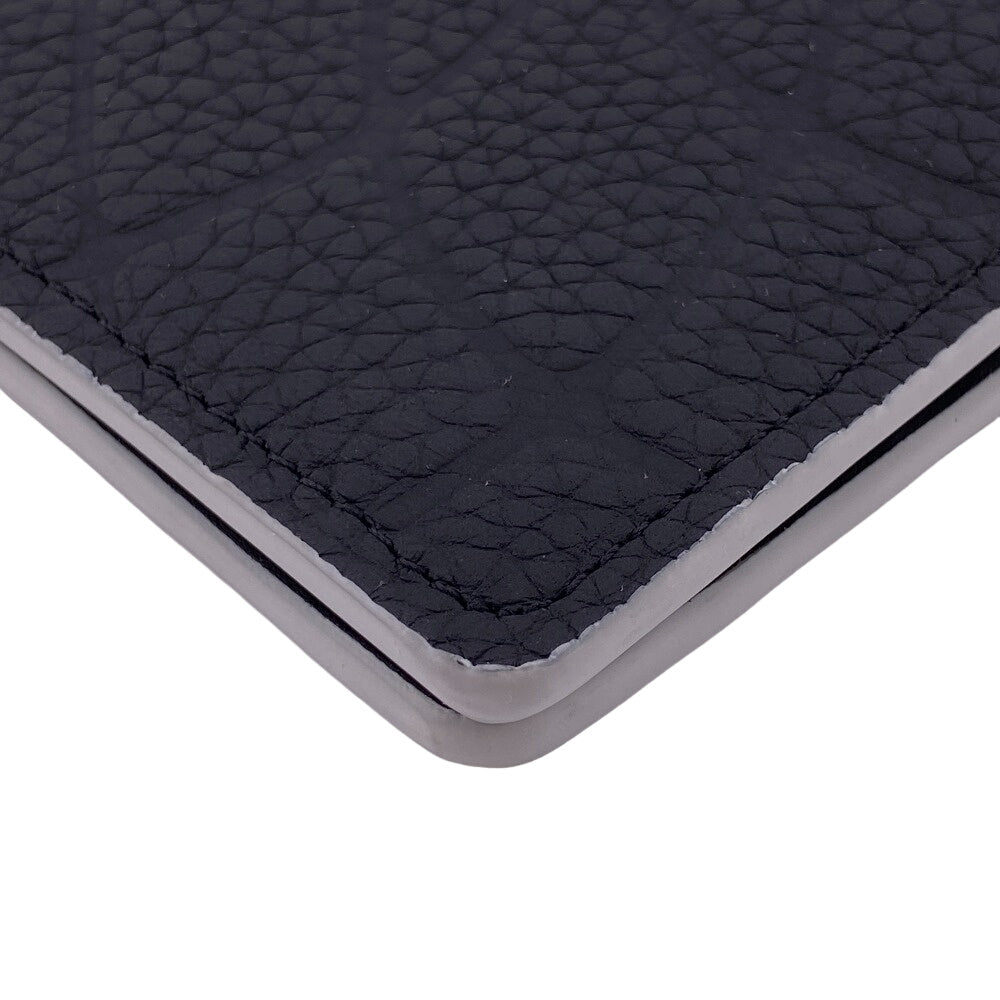 LOUIS VUITTON Card Case M81732 leather black Taurillon Clemence Organizer De Poch mens  d