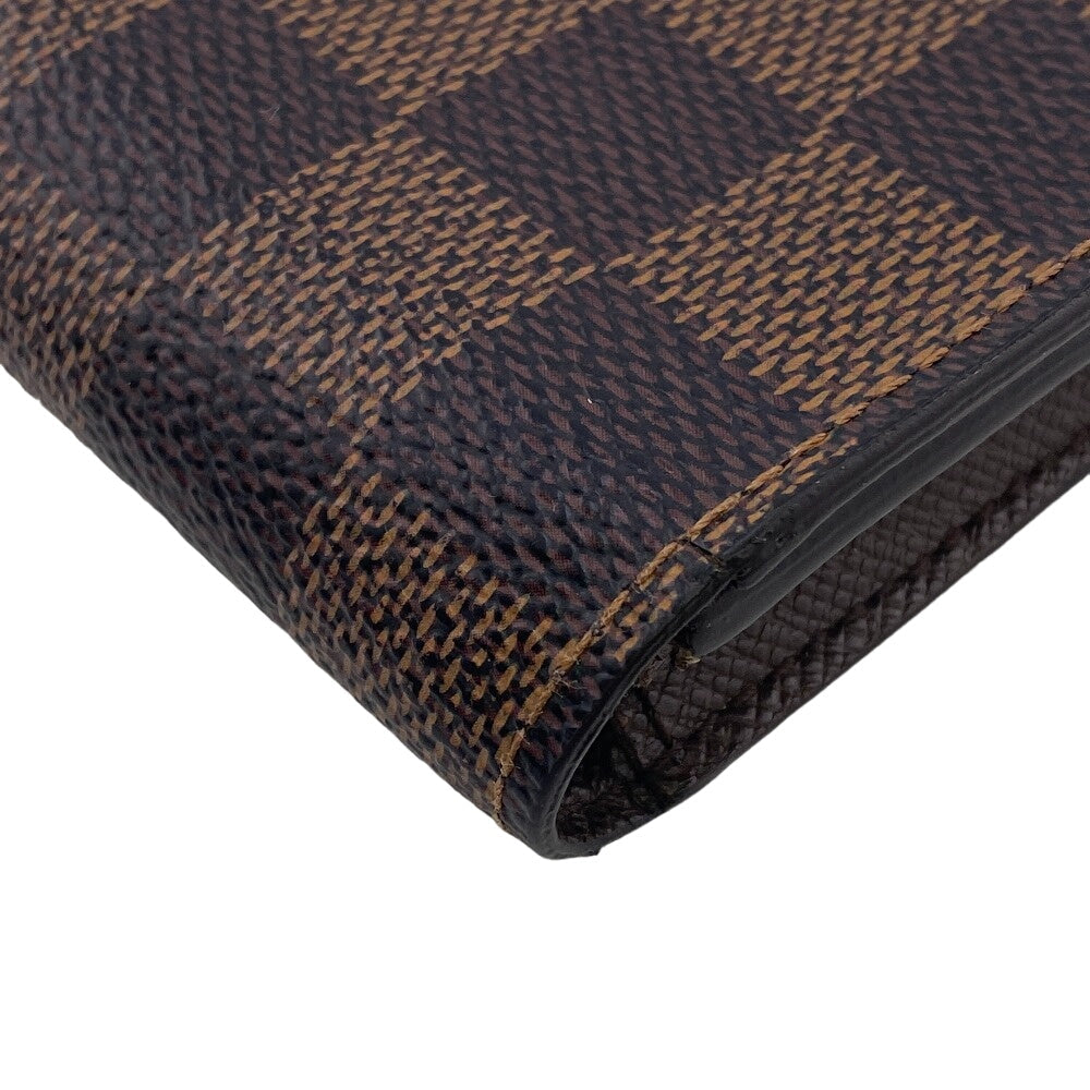 LOUIS VUITTON Card Case N62920 leather Brown name card holder Damier Anvelop Cult De Vuitto mens(Unisex)  d