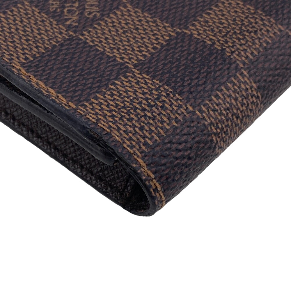 LOUIS VUITTON Card Case N62920 leather Brown name card holder Damier Anvelop Cult De Vuitto mens(Unisex)  d